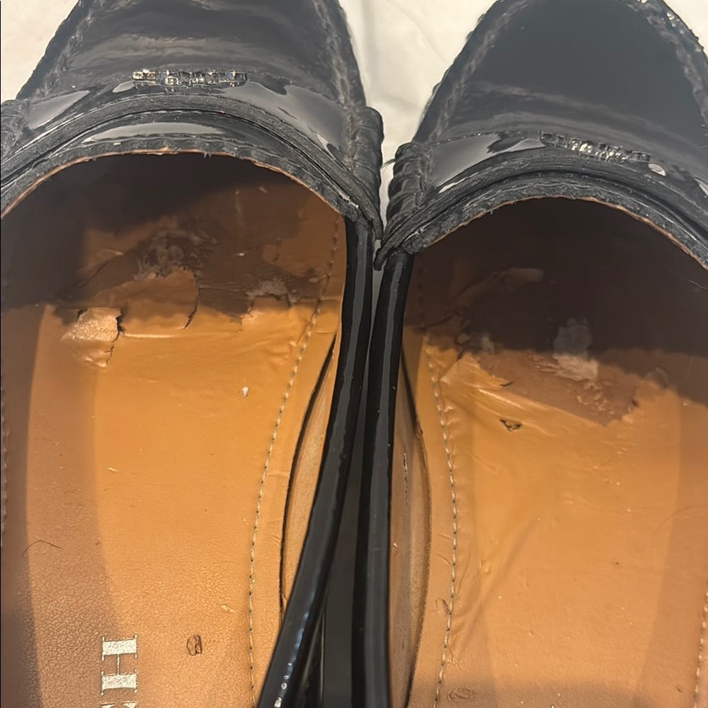 Coach Black Moccasin-Style Flats - Picture 8 of 8